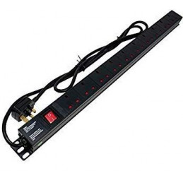 PDU 10 outlets 1.5U Alu body